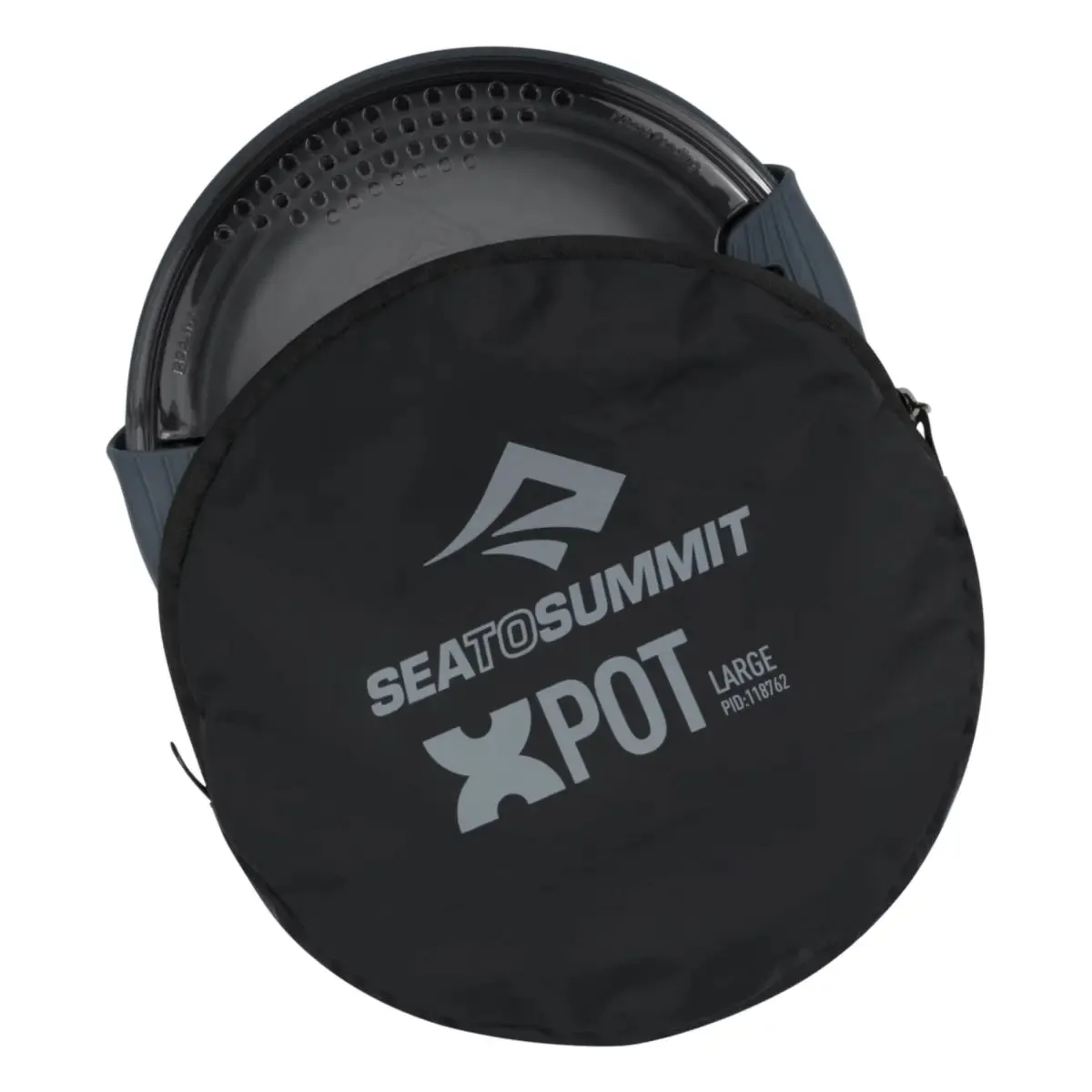 Sea to Summit X-Pot 2.8L Collapsible Cooking Pot - Charcoal