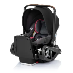 Shyft DualRide with Carryall Storage Infant Car Seat and Stroller Combo (Sylva Pink)