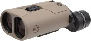 SIG SAUER Zulu6 FDE HDX OIS 12X42mm Waterproof Fog-Proof Portable Roof Prism Binocular with Image Stabilization (SOZ6WP12)