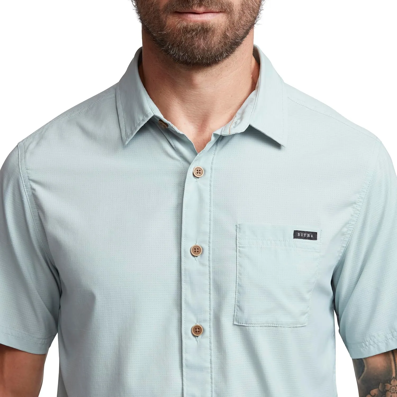 SITKA Gear Men's Mojave Short Sleeve Button Up Active Shirt