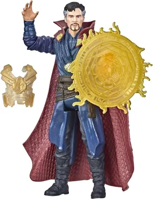 Spider-Man Marvel 6-Inch Mystery Web Gear Doctor Strange Action Figure, Includes Mystery Web Gear Armor Accessory and Character Accessory, Ages 4 and Up