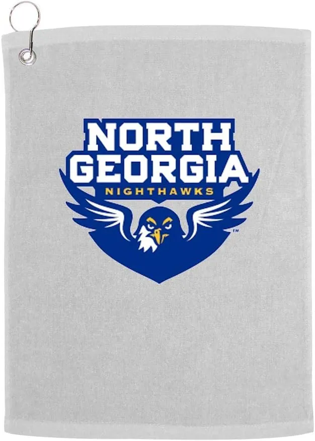 Sport Your Gear North Georgia Nighthawks Prime Golf Bag Towel, White