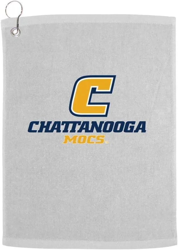 Sport Your Gear University of Tennessee at Chattanooga Mocs Prime Golf Bag Towel, White
