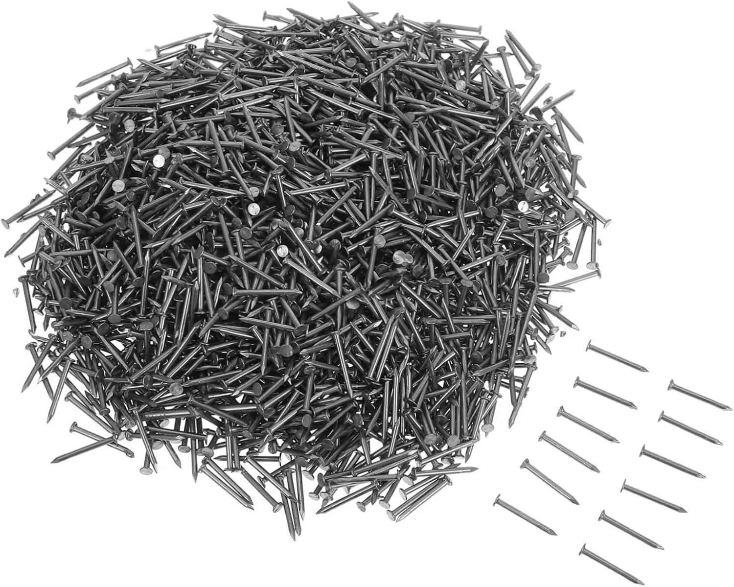 Stainless Steel Concrete Nails 1 Bag Hardened Wall Nails for Hanging Finishing Woodworking