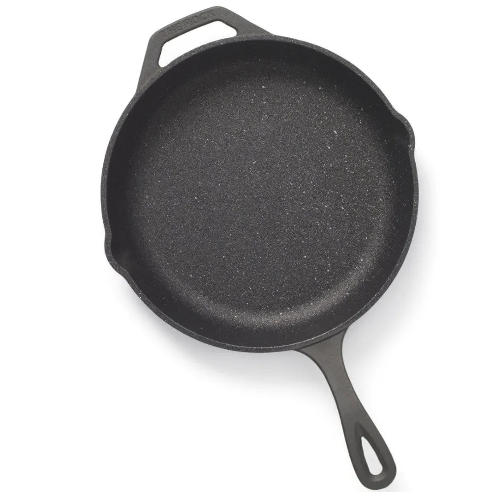 STARFRIT 032223 The Rock Cast Iron 10" (26cm) Skillet