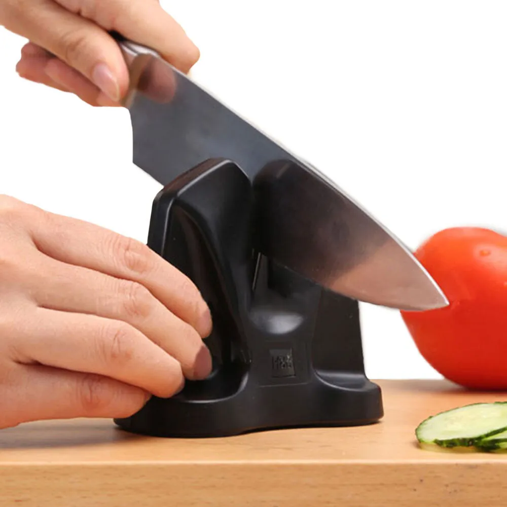 Steel Kitchen Knife Sharpener Single Head Sharpen Stone Home Multi-function Kitchen Knife Sharpening Tool From