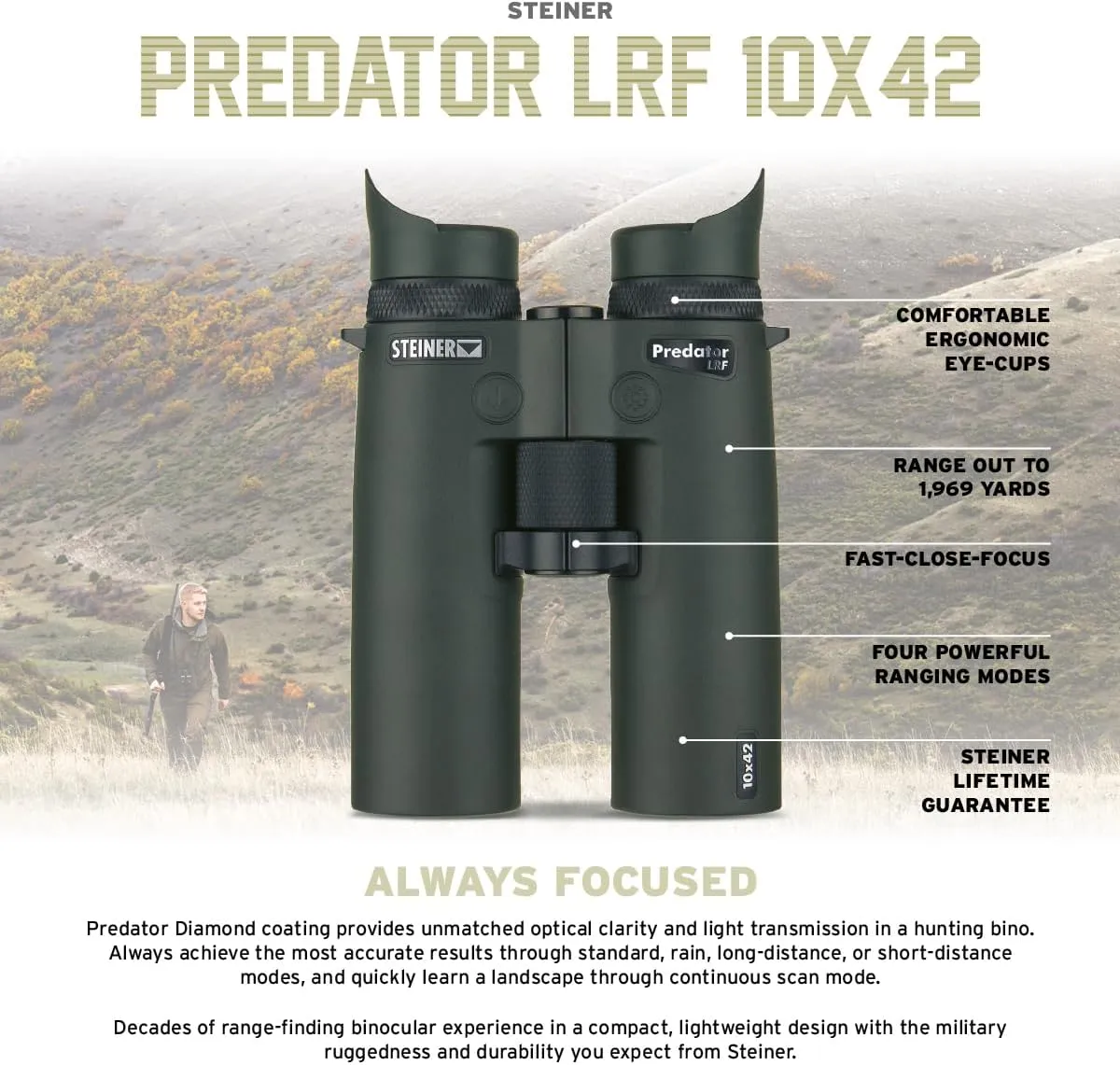 Steiner Predator Series Hunting Binoculars