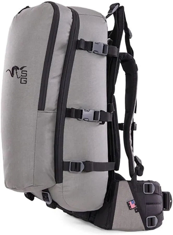 Stone Glacier Approach 2800 Pack with Krux Frame, 2800 Cubic Inches, Foliage, Load-Shelf, Spotting Scope Pocket, 150  lb Load Rating (50131-FG-L)