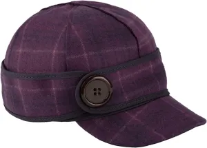Stormy Kromer Button Up Cap - Decorative Wool Hat with Earflap, Cold Weather Gear, Warm