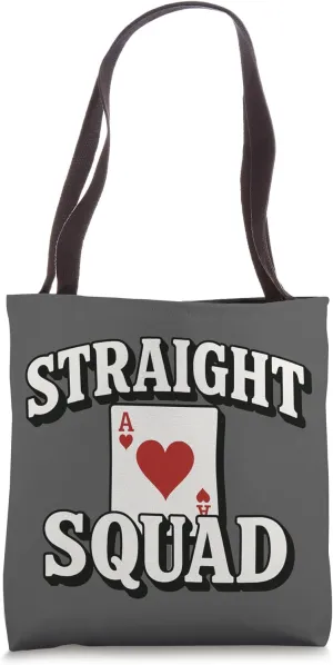 Straight A Squad Honor Roll Student Ace of Hearts Tote Bag