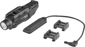 Streamlight 69453 TLR RM 2 G 1000-Lumen Rail-Mounted Tactical Weapon Light with Integrated Green Aiming Laser, Remote Pressure Switch, and Key Kit, Black