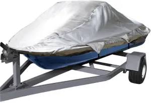 Sun Protection Storage and Travel Personal Watercraft Jet Ski Cover Compatible for 3 Seater Jet Skis up to 139" in Length
