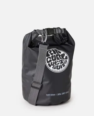 Surf Series Barrel Bag 20L - Black/Grey