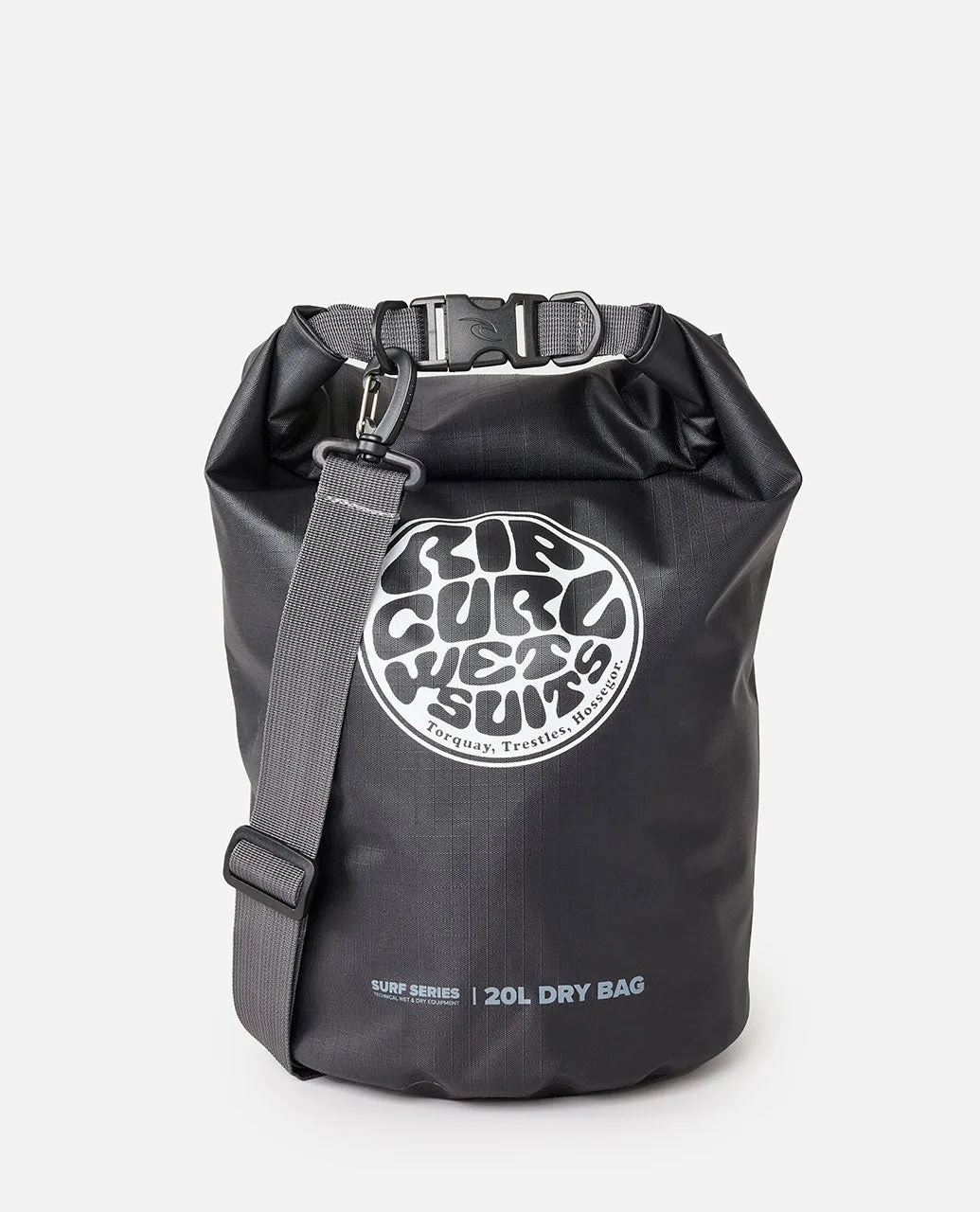 Surf Series Barrel Bag 20L - Black/Grey