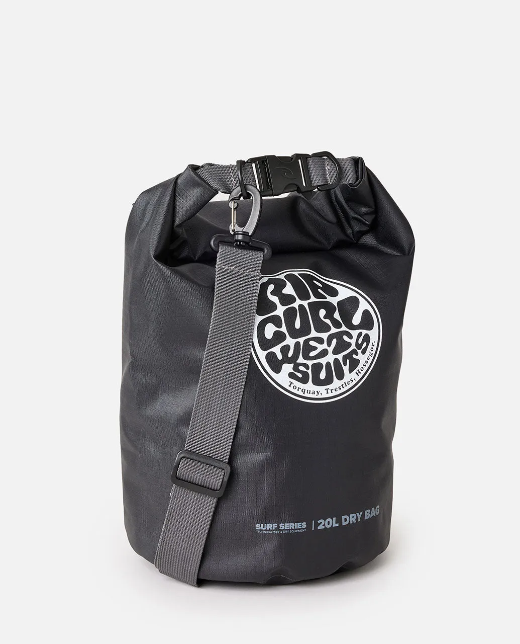 Surf Series Barrel Bag 20L - Black/Grey