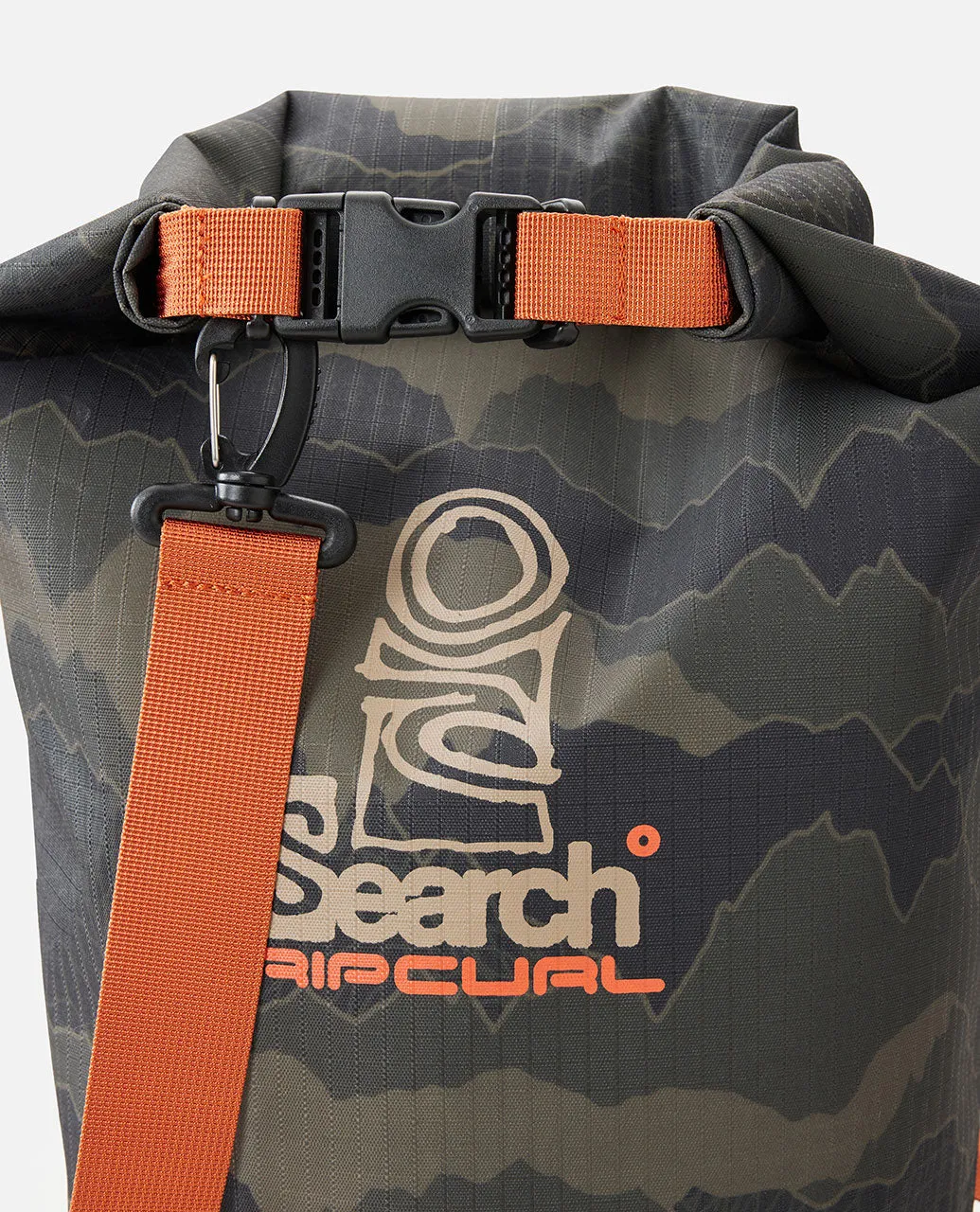 Surf Series Barrel Bag 20L - Black/Olive