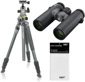 Swarovski Optik 10x30 CL Companion Urban Jungle Waterproof Roof Prism Binoculars, Anthracite, Bundle with ALTA PRO 2  264AB 4-Section Aluminum Tripod