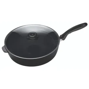 Swiss Diamond XD 4.3 qt Nonstick Saute Pan with Glass Lid