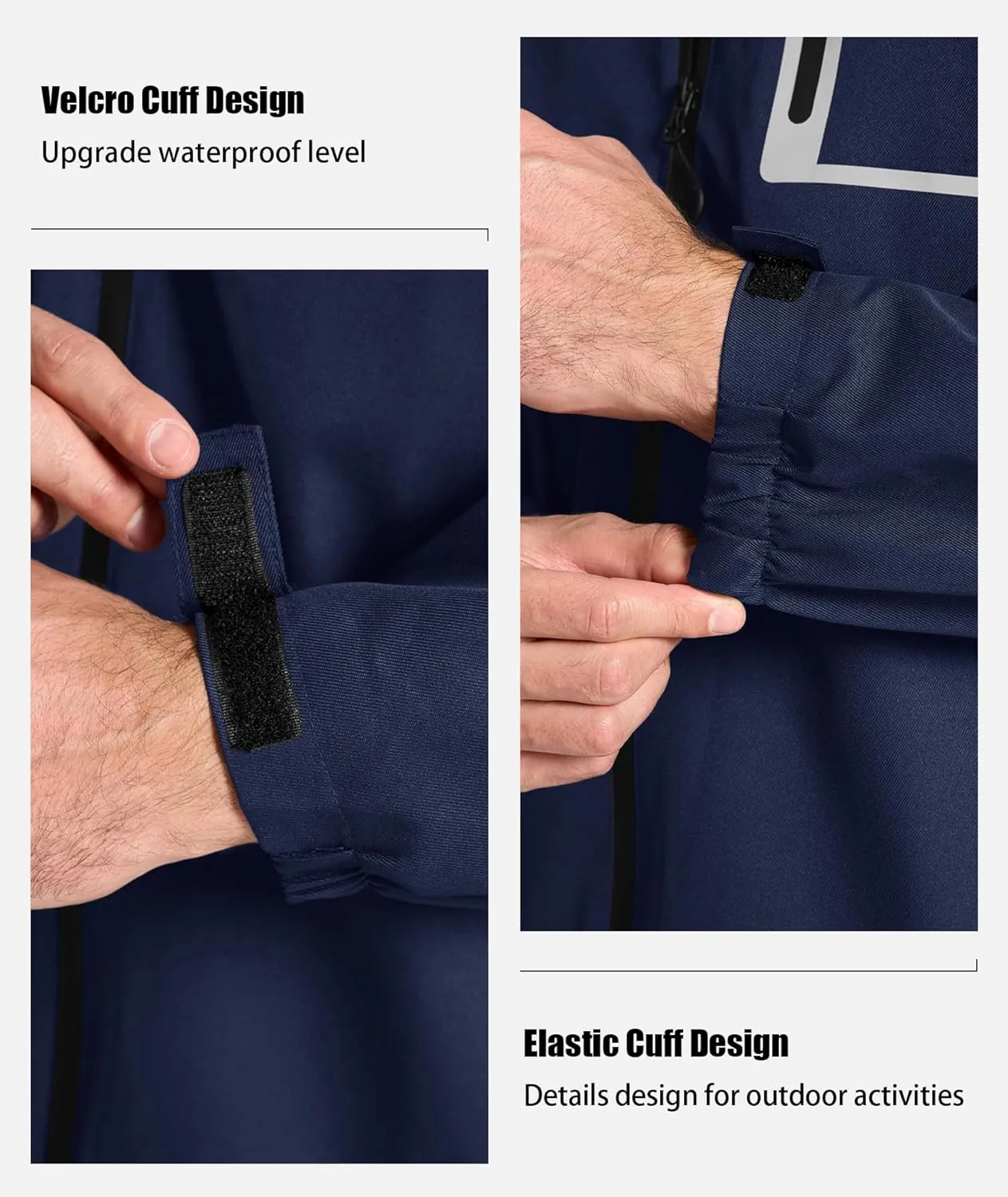 SWISSWELL Golf Rain Suits for Men Waterproof Golf Rain Gear Lightweight Windbreaker Jacket and Pants for Outdoors Work