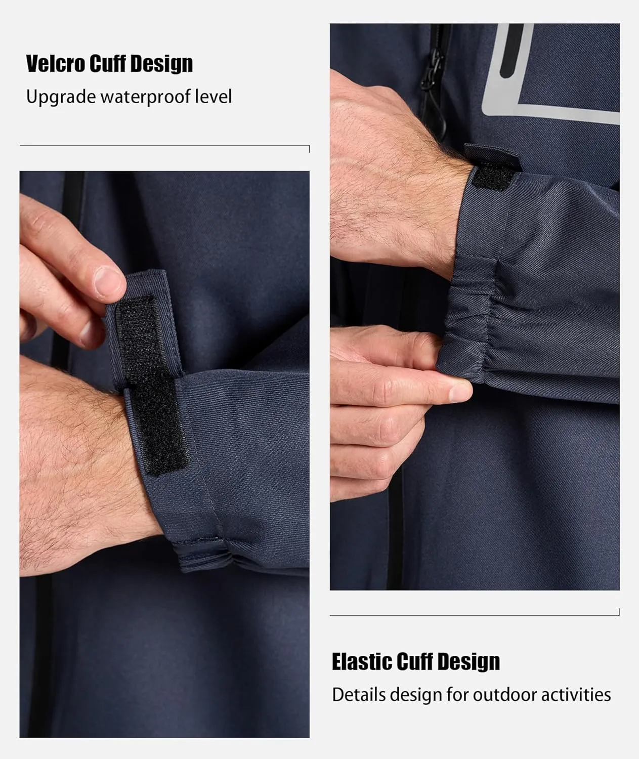 SWISSWELL Golf Rain Suits for Men Waterproof Golf Rain Gear Lightweight Windbreaker Jacket and Pants for Outdoors Work