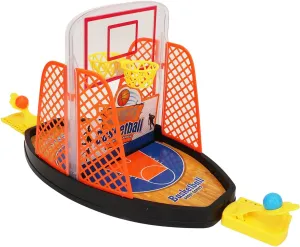 Tabletop Basketball Game, Basketball Shooting Game 2 Player Exercise Hand Eye Coordination ABS Reduce Stress for Indoor