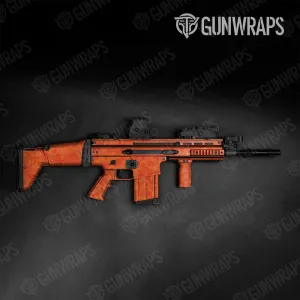 Tactical Cumulus Elite Orange Camo Gun Skin Vinyl Wrap