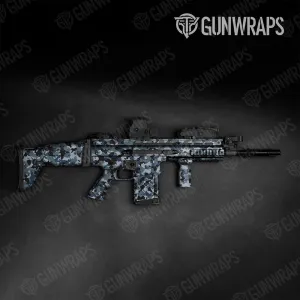 Tactical Cumulus Navy Camo Gun Skin Vinyl Wrap