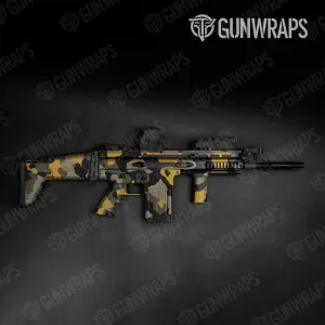 Tactical Cumulus XL Militant Yellow Camo Gun Skin Vinyl Wrap