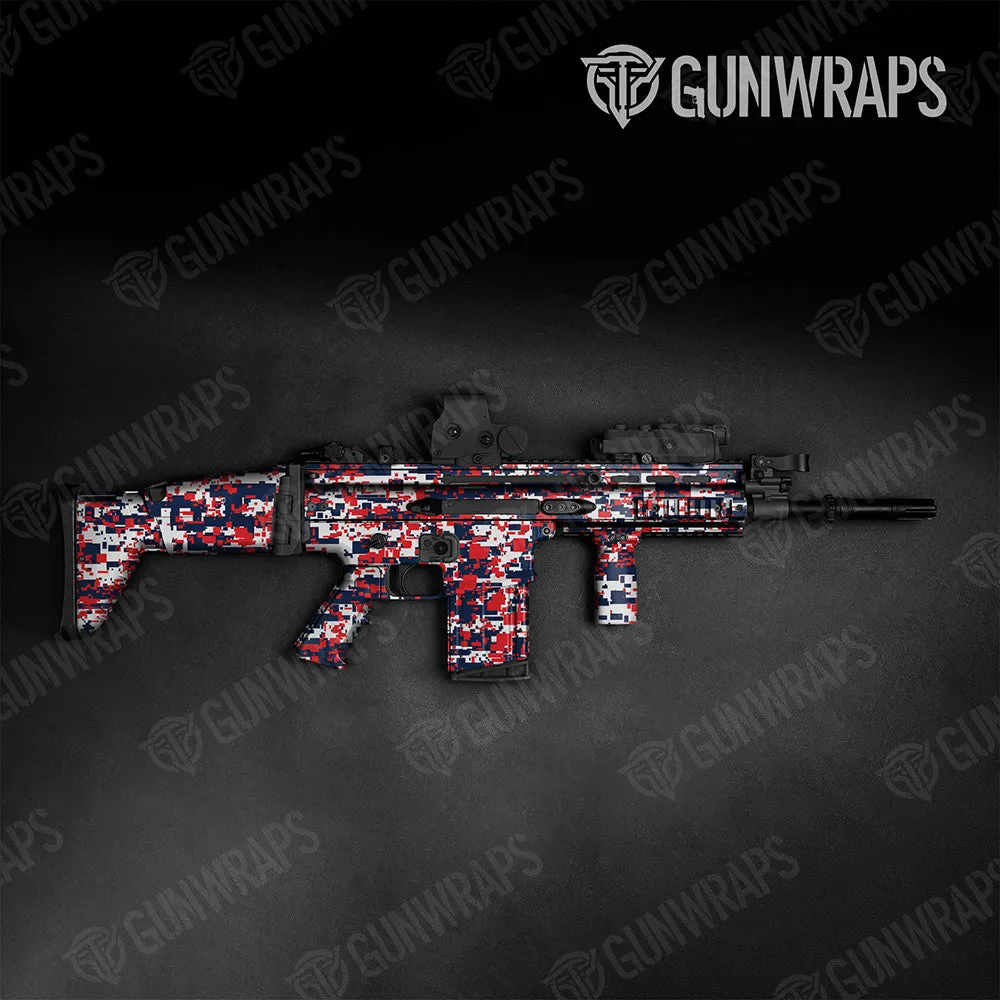 Tactical Digital America Camo Gun Skin Vinyl Wrap