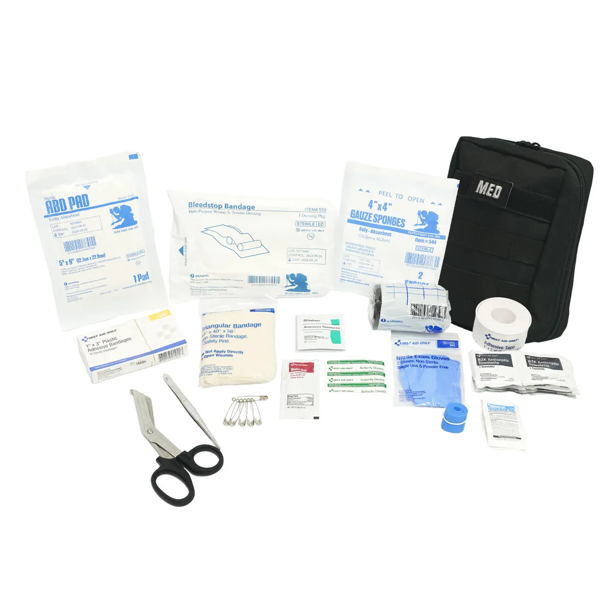 Tactical IFAK First Aid Kit - Black