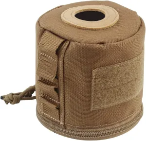 Tactical Molle Round Tissue Case Multifunctional Storage Bag Camping Picnic Tissue Protect Cover Military Fan Equipment