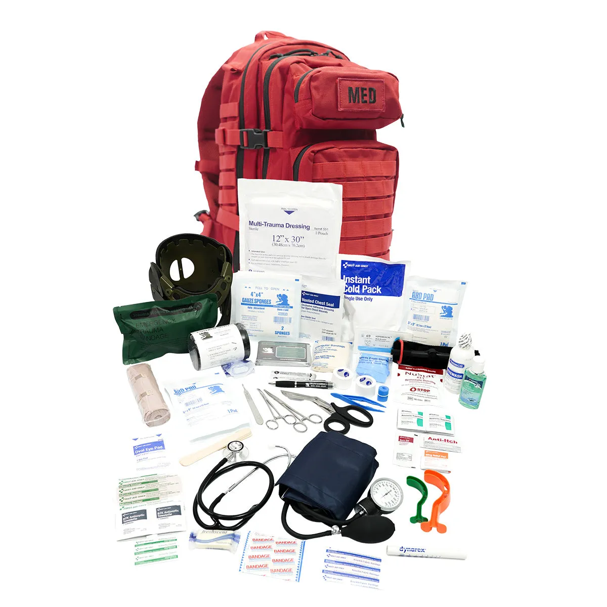 Tactical Trauma Advanced Backpack with Bleeding Control - Tan