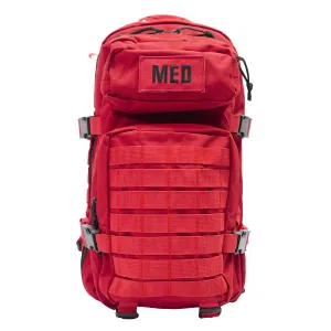 Tactical Trauma First Aid Backpack - Red