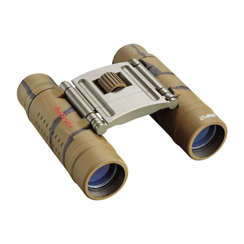 Tasco Essentials 12x25 Compact Binoculars (Black or Camo)