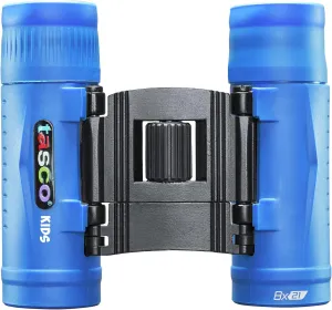 Tasco Kids Binoculars 8x21, Compact Binoculars for Kids Ages 3-12, Great for Adventures, Hiking, Camping, Travel, Bird Watching