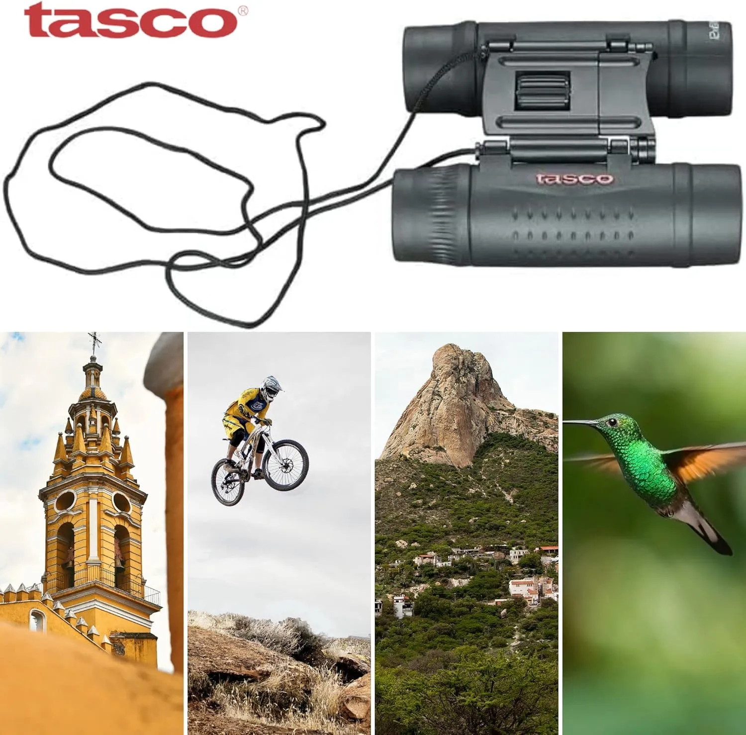 Tasco TAS178125-BRK Essentials Binoculars 12x25