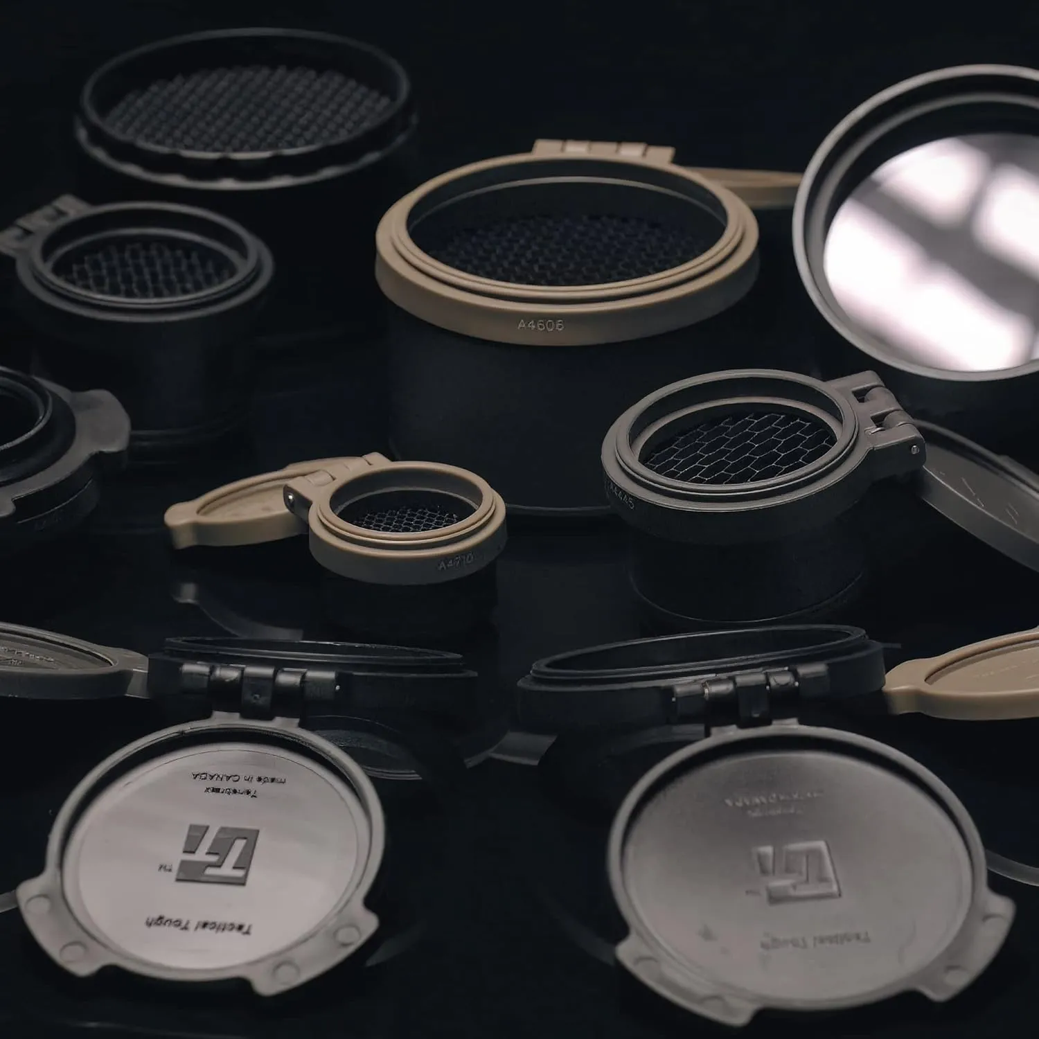 Tenebraex Ocular & Objective Scope Cover Kit for Nightforce