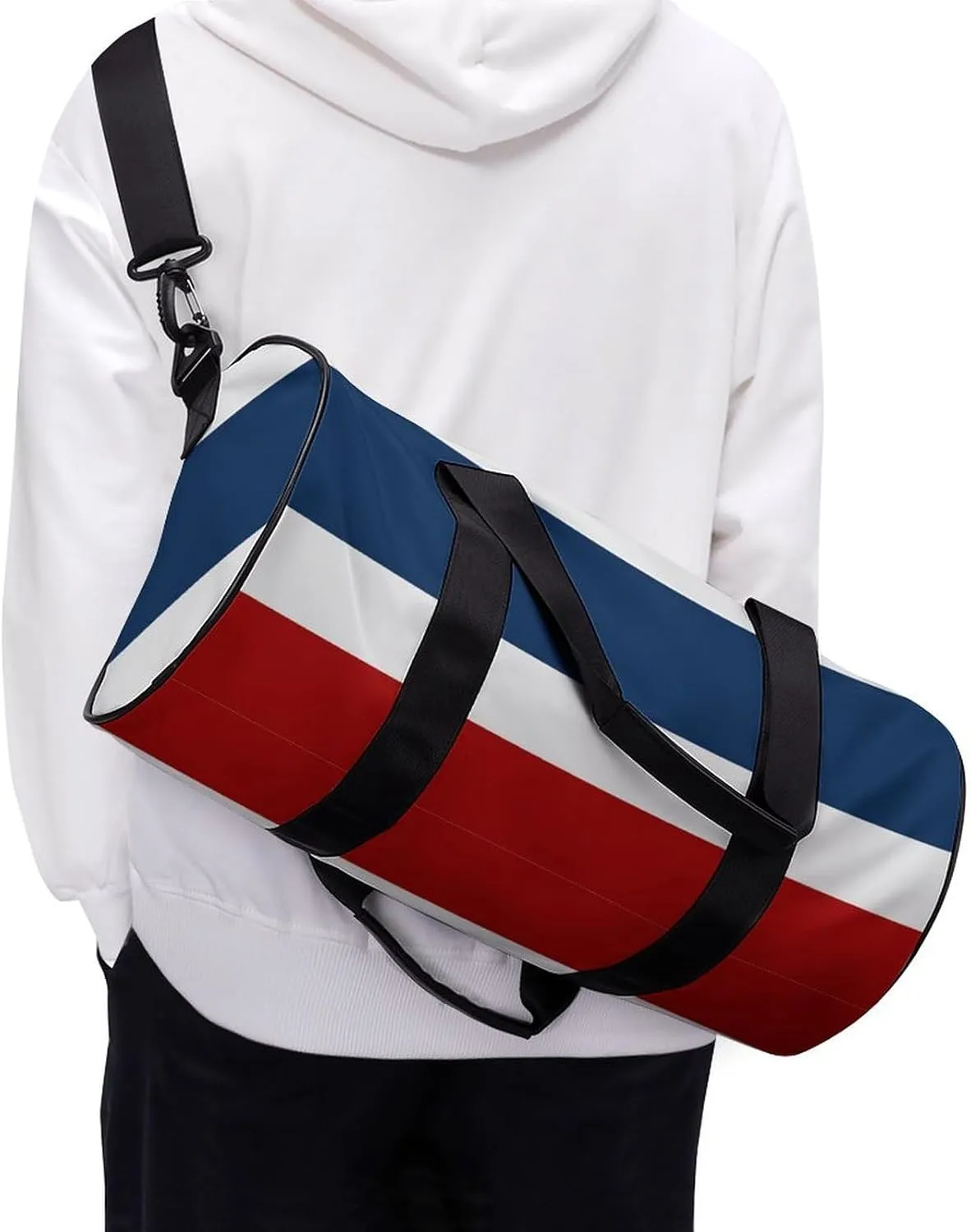 Thailand Flag Gym Duffle Bag for Boys Girls with Wet Pocket Sports Weekender Travel Carry On