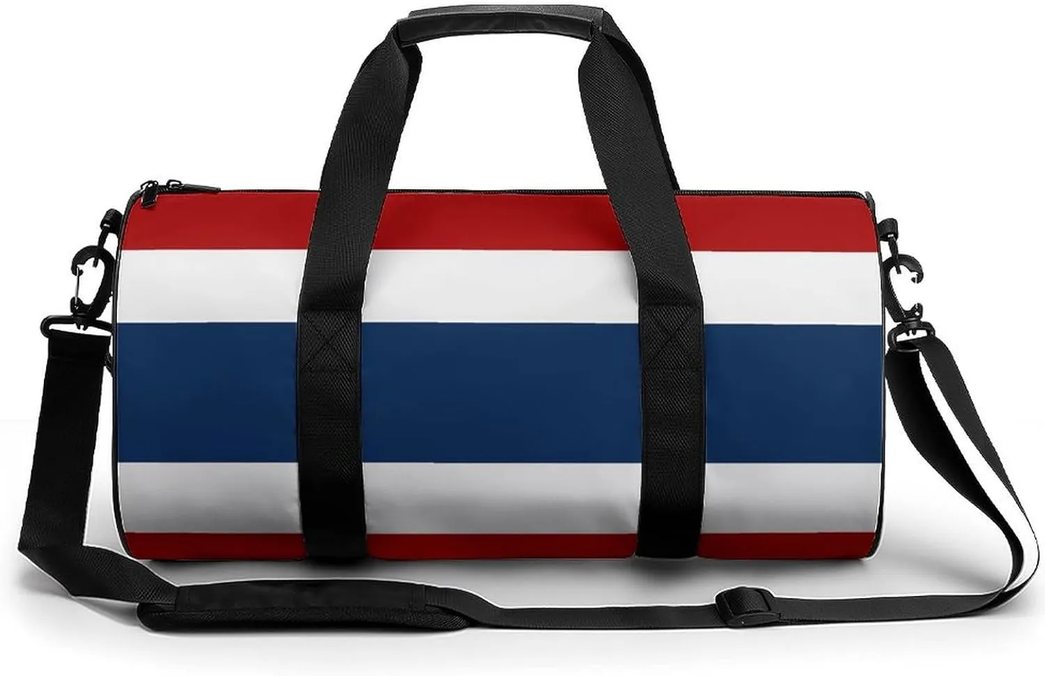 Thailand Flag Gym Duffle Bag for Boys Girls with Wet Pocket Sports Weekender Travel Carry On