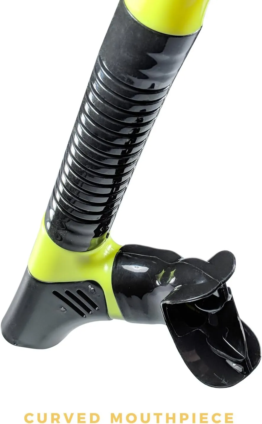 Tilos Orion Dry Snorkel - Premium Waterproof Snorkeling Gear with Comfortable Mouthpiece & Easy Purge Valve