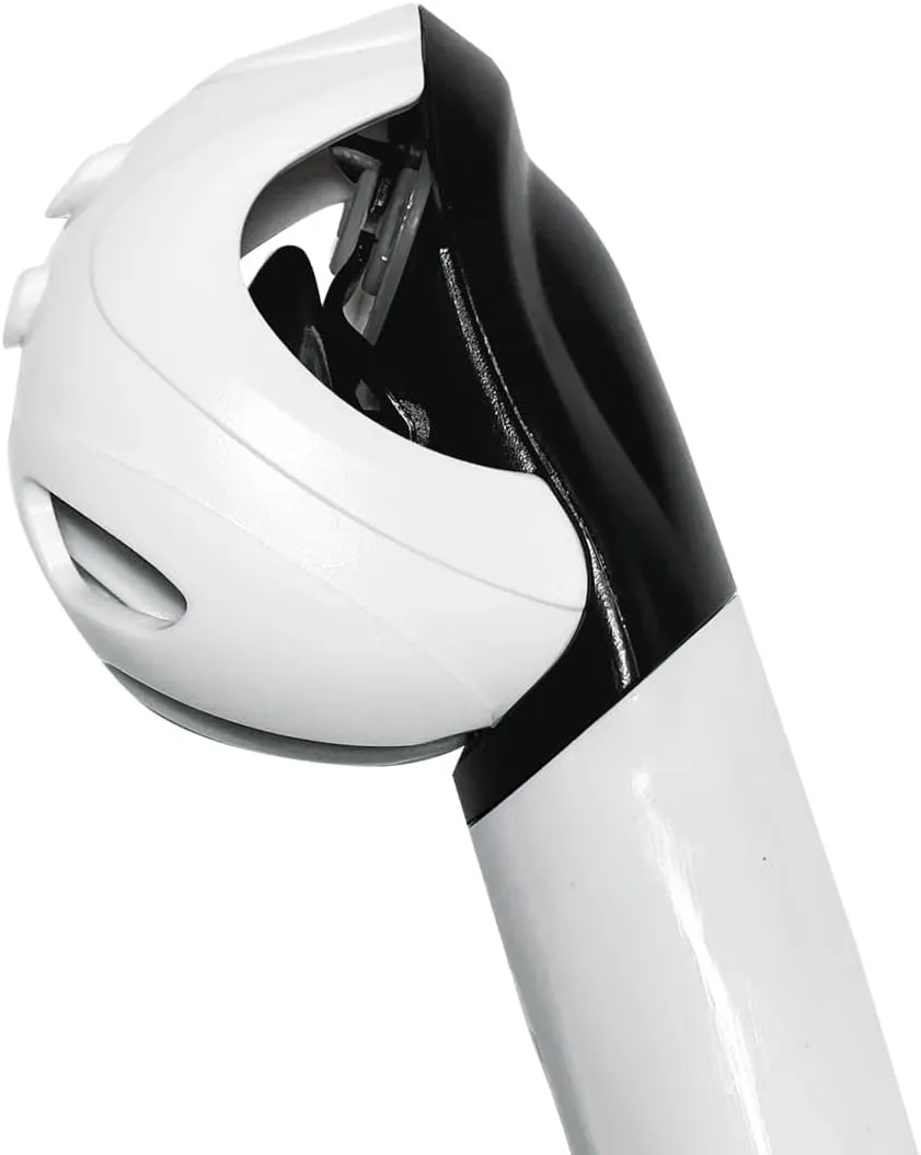 Tilos Orion Dry Snorkel - Premium Waterproof Snorkeling Gear with Comfortable Mouthpiece & Easy Purge Valve