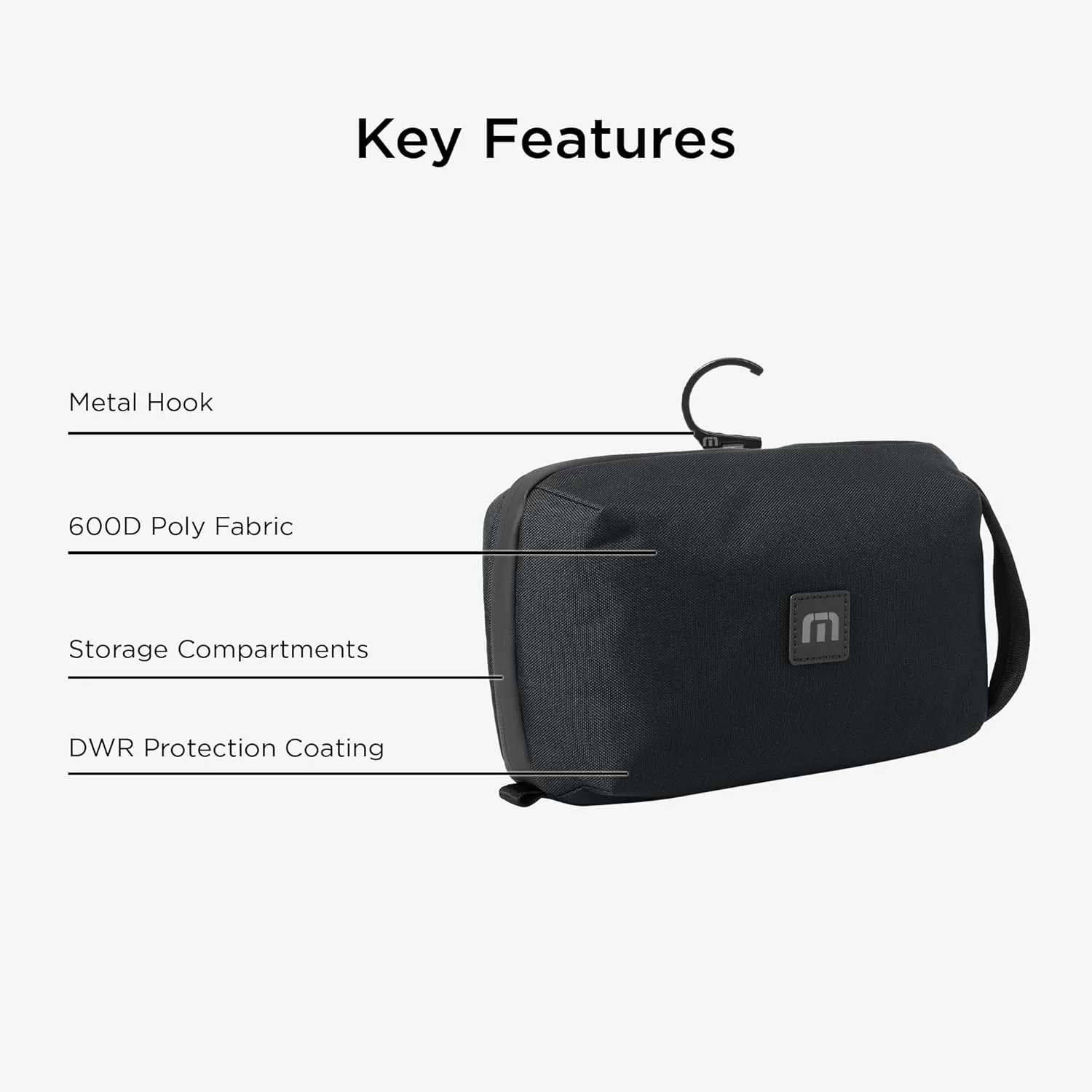 TravisMathew Approach Case TMB300, Black