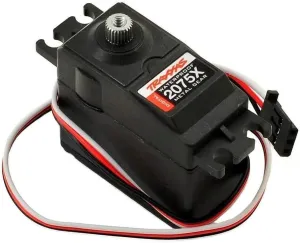 Traxxas 2075X Waterproof All Metal Gears and Ball Bearing Servo for 1/10 Scale Cars, Black