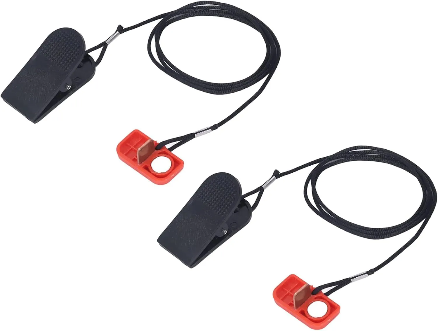 Treadmill Safety Key, 2Pcs Protable Treadmill Safety Switch, Universal Emergency Stop Magnet Security Locks, Stable Fitness Replacement Kit Fit Most Treadmill for Running Enthusiasts