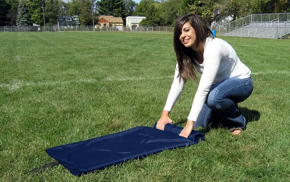 Ultimate SportsWrap - Patented - The Only Wearable Weatherproof/Stadium/Picnic/Sports Blanket, Complete with Upper and Lower Zippers, Lined & Adjustable Hood and Inside Hand Warmers, 70" X 58"