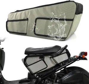 Under Seat Storage Bag Compatible with 2010-2024 Ruckus NPS50, Ruckus Motorcycle Under Seat Side Frame Organize Storage Bag Saddle bag with Shoulder Straps Ruckus Accessories