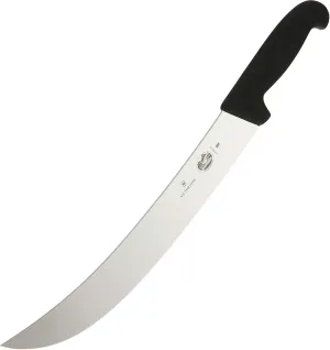 Victorinox Cutlery 12-Inch Curved Cimeter Knife, Black Fibrox Handle