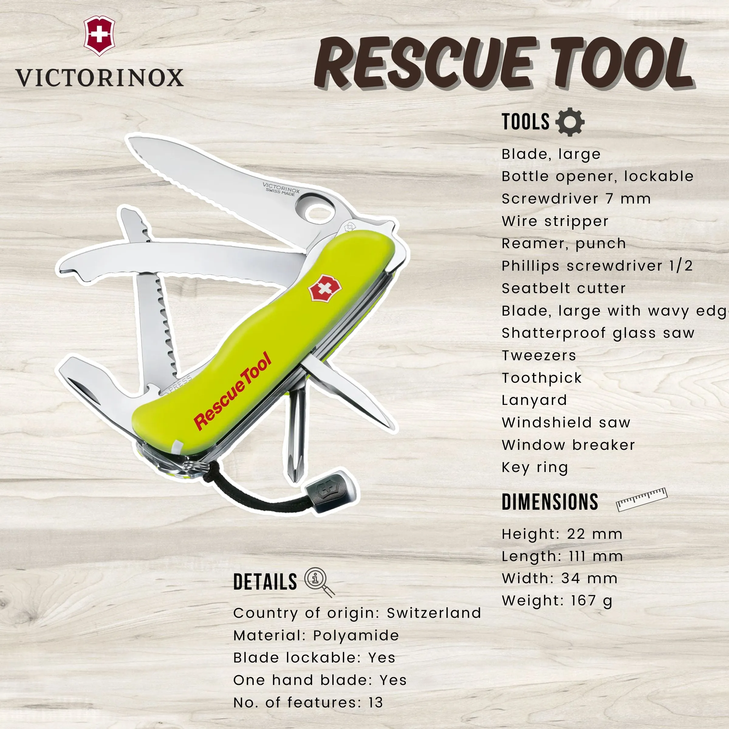 Victorinox Rescue Tool | Multi-tool