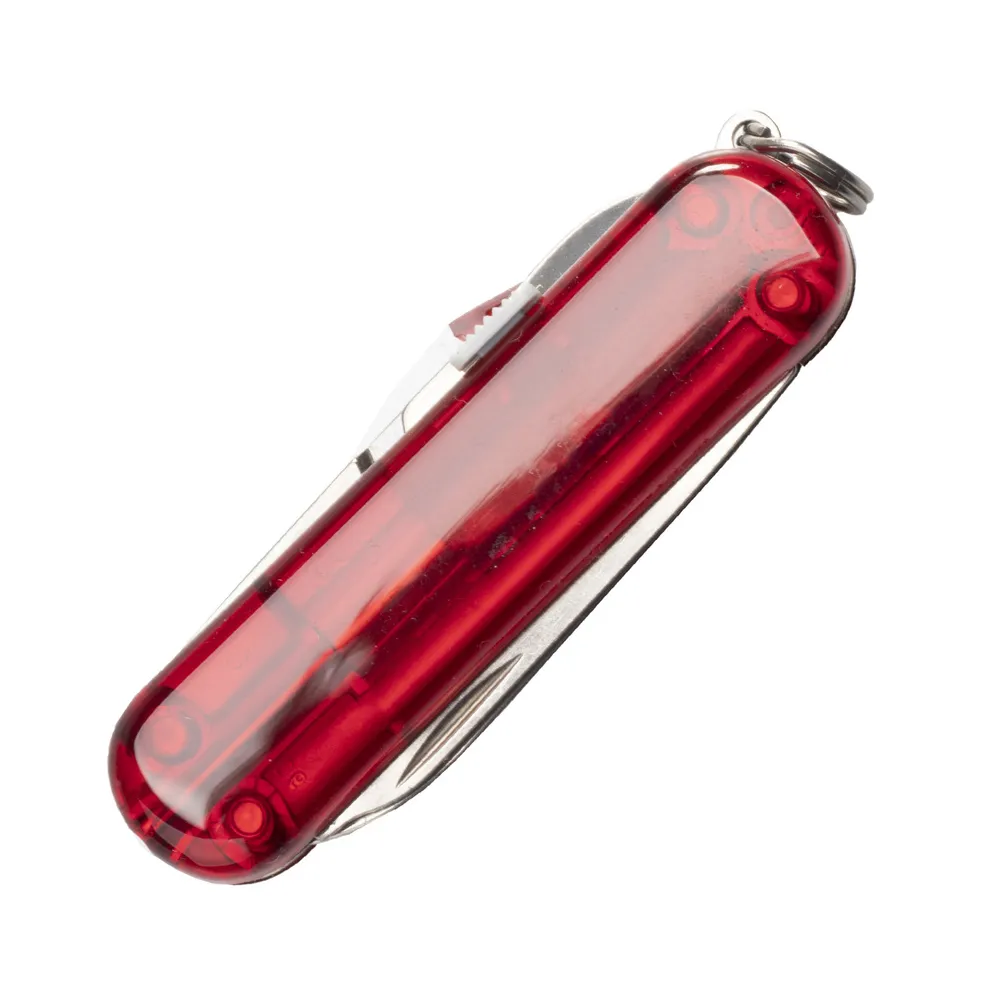 Victorinox Signature Lite - Red Transparent