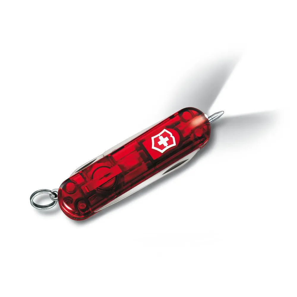 Victorinox Signature Lite - Red Transparent